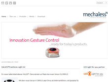 Tablet Screenshot of mechaless.com